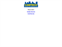 Tablet Screenshot of camtechschool.com